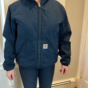 Carharrt Men’s Loose Fit Insulated Flannel-Lined Jacket